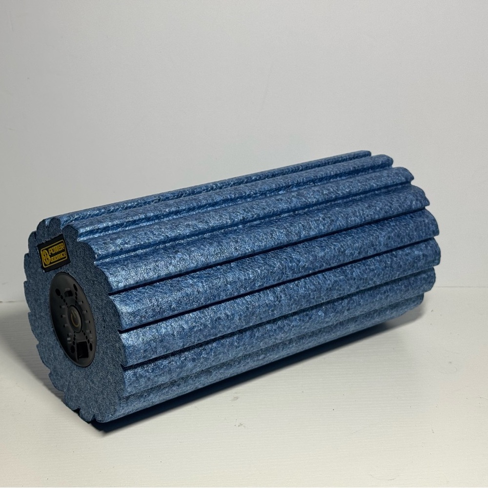 Electric Vibrating Blue Textured Foam Roller